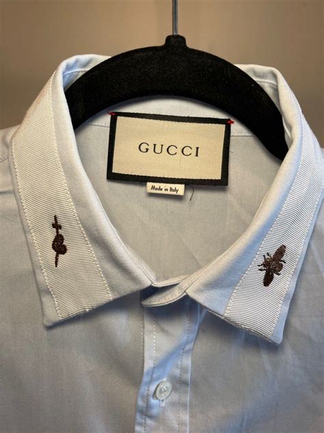 gucci button shirt gucci|gucci button down shirt.